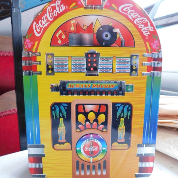 Coca Cola Jukebox Tin - Picture 1 of 4